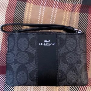 Black coach wallet